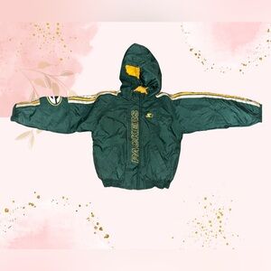 Starter Youth Green‎ Bay Packers Coat - Medium